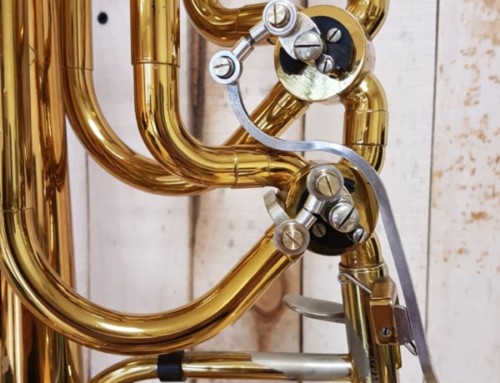 Atelier: Direct-drive systeem King 8B Bas-trombone